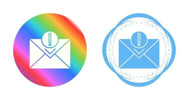 Urgent Mail Vector Icon