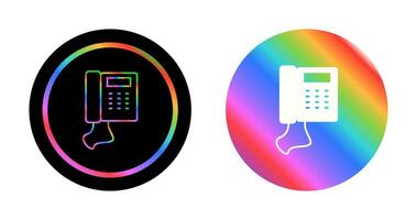 Telephone Set Vector Icon