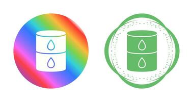 Oil Barrel Vector Icon