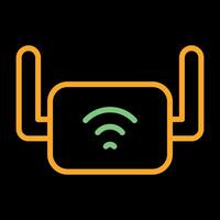 Wi-Fi Range Extender Vector Icon