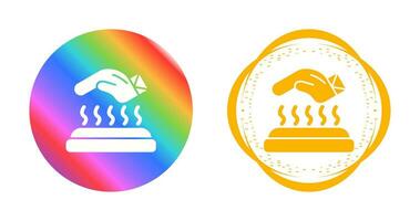 Hot Surface Vector Icon