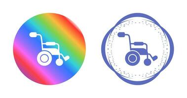 Wheel Chair Vector Icon