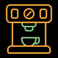 Coffee Maker with Wi-Fi Vector Icon