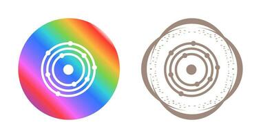 Atomic Structure Vector Icon