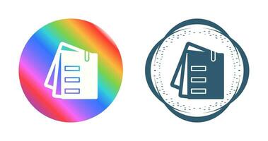 Attached Documents Vector Icon