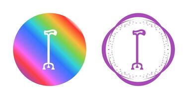 Walking Stick Vector Icon