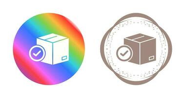 Package Delivered Vector Icon