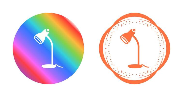 Office Lamp Vector Icon
