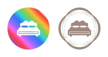 Double Bed Vector Icon