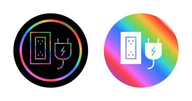 Plug and Socket Vector Icon