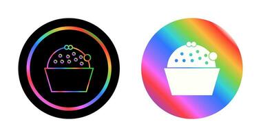 Cup Cake Vector Icon