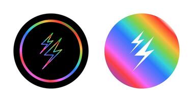 Lightning Vector Icon