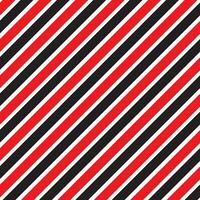 simple abstract seamless red and black color digonal line pattern vector