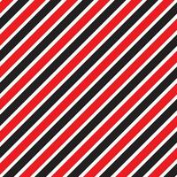 simple abstract seamless red and black color digonal line pattern vector