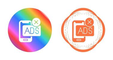 AD Block Vector Icon