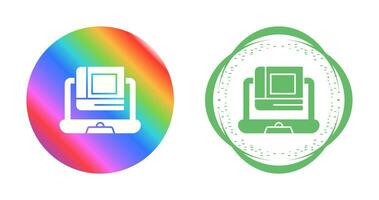 Online Learning Vector Icon