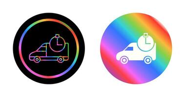 Time Based Delivery Vector Icon
