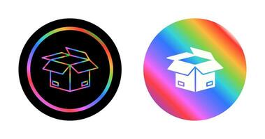 Open Box Vector Icon