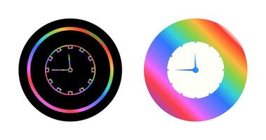 Wall Clock Vector Icon