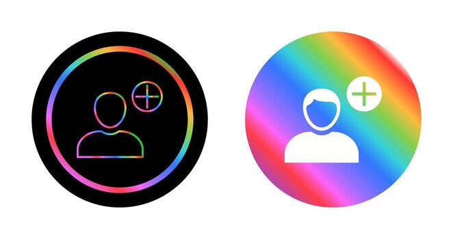 crear icono de vector de usuario