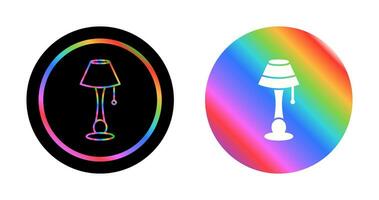 Lamp with stand Vector Icon
