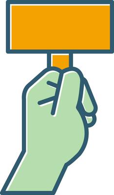 Protest Vector Icon