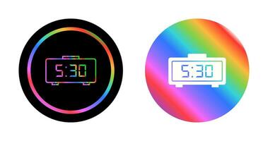 Digital Clock Vector Icon