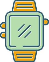 icono de vector de reloj inteligente