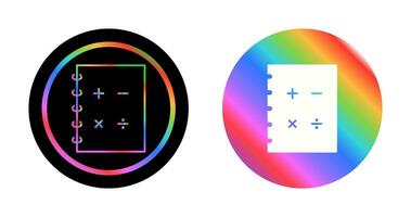 Mathematics Vector Icon