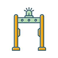 Metal Detector Vector Icon