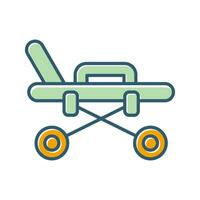 Stretcher Vector Icon