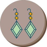 Earrings Vector Icon