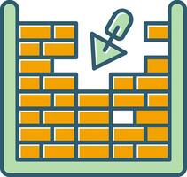 Masonry Vector Icon