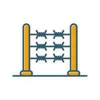 Barbed Wire Vector Icon