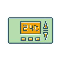 Thermostat Vector Icon