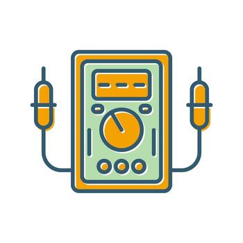 Voltmeter Vector Icon