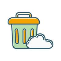 Rubbish Vector Icon