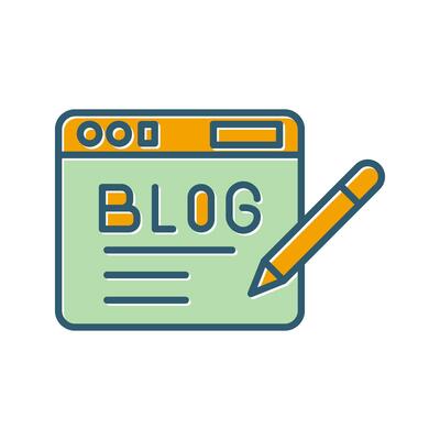Blog Vector Icon
