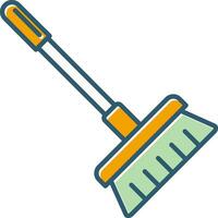 Broom Vector Icon