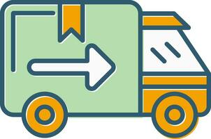 Direct Delivery Vector Icon