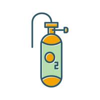 Oxygen Tank Vector Icon