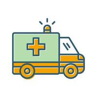 Ambulance Vector Icon