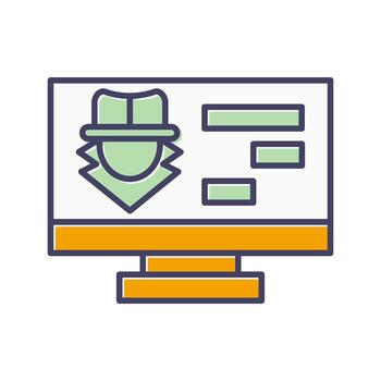 Hacking Vector Icon