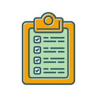 Checklist Vector Icon