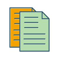 Files Vector Icon