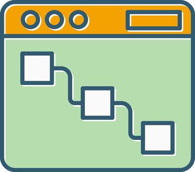 Sequence Vector Icon