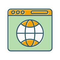 Browser Vector Icon