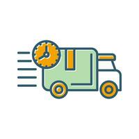 Fast Delivery Vector Icon