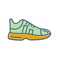 icono de vector de zapatillas