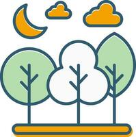 Forest Vector Icon